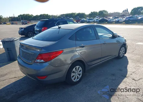 2015 Hyundai Accent Gls из США, поврежденный, VIN KMHCT4AE5FU819444